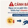 FDA: Cảnh báo nguy cơ co giật liên quan thiếu hụt vitamin B6 khi sử dụng các chế phẩm thuốc chứa carbidopa/ levodopa